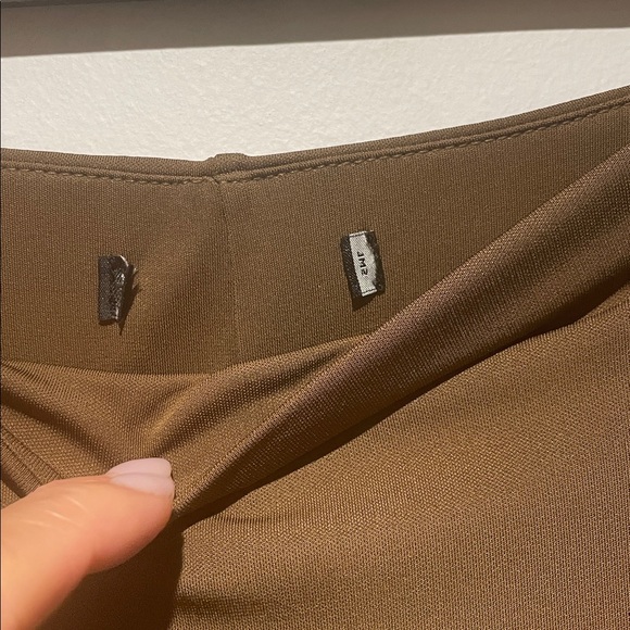 Chic Brown A-Line Women's Skirt - Picture 2 of 4